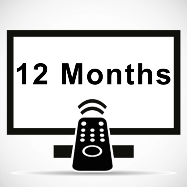 IPTV STANDARD PLAN 12 Months