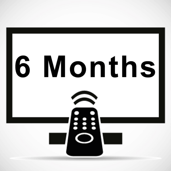 IPTV STANDARD PLAN 6 Months